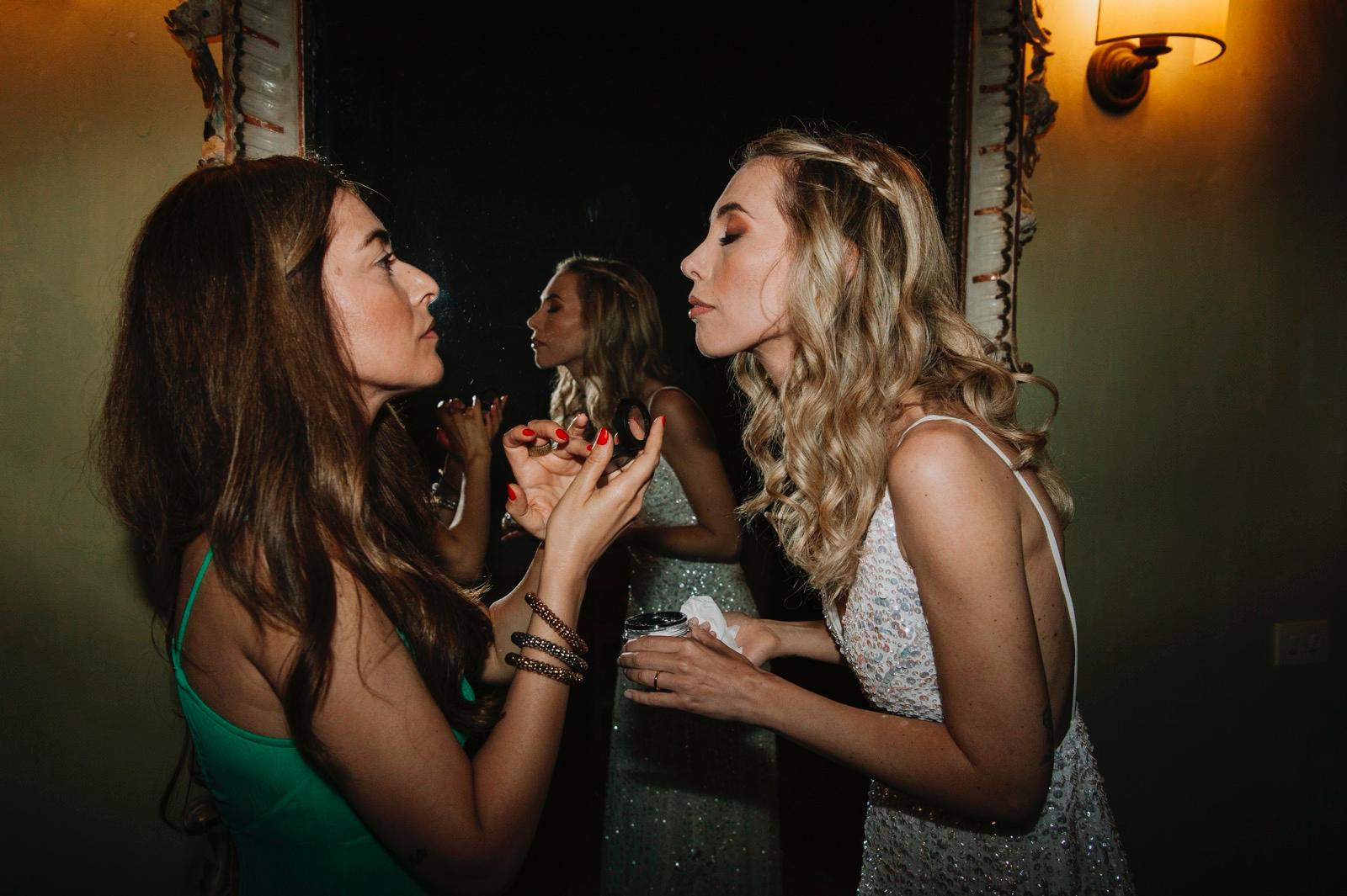 Francesca D'Onofrio hairstyling